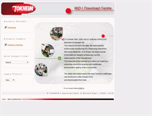 Tablet Screenshot of mid.tokheim.com